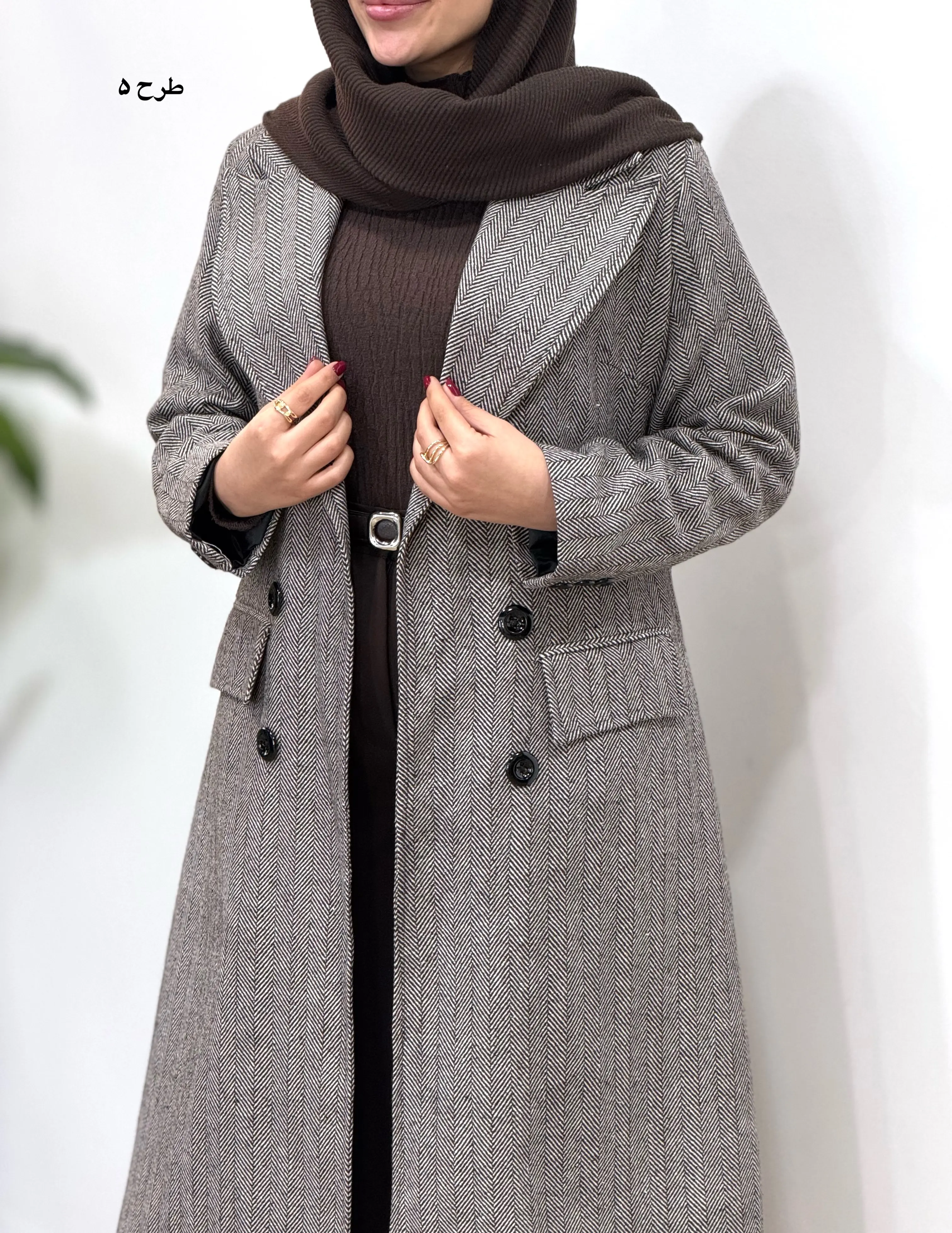 پالتو پشمی آستردار آیسو ناردین